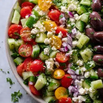 Mediterranean Chopped Salad