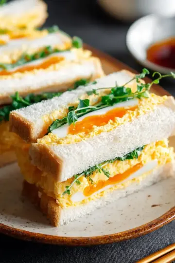 Japanese Egg Sandwich (Tamago Sando) たまごサンド 30