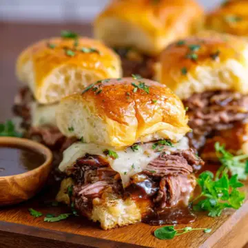 Easy French Dip Sliders Recipe