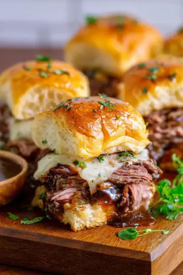 Easy French Dip Sliders Recipe