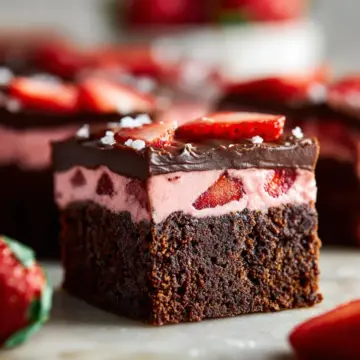 Strawberry Brownies