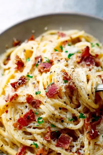 Creamy Bacon Carbonara