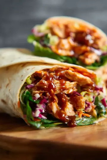 BBQ Chicken Wraps