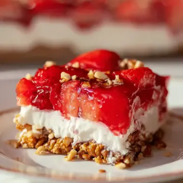 Strawberry Pretzel Salad