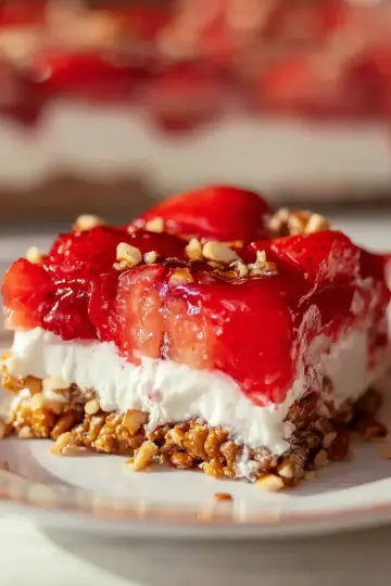 Strawberry Pretzel Salad
