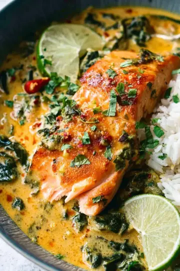 Coconut Curry Salmon