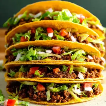 Baked Ground Beef Tacos