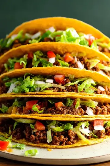 Baked Ground Beef Tacos