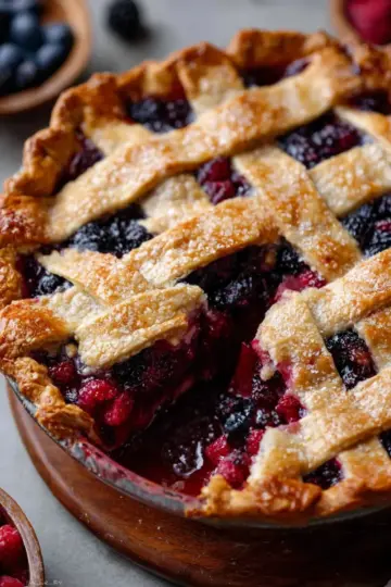 Triple Berry Pie