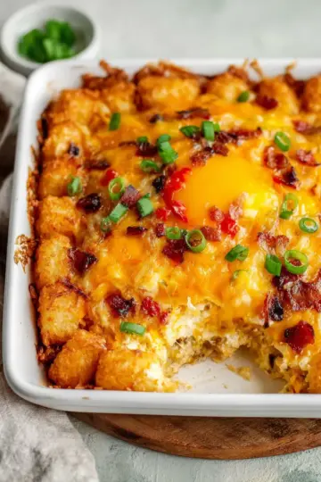 Tater Tot Breakfast Casserole