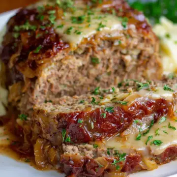 Easy French Onion Meatloaf