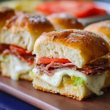 Hot Italian Sub Sliders