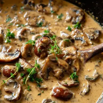 Creamy Mushroom Marsala Sauce