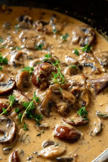 Creamy Mushroom Marsala Sauce