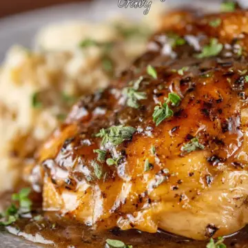 Crockpot Chicken & Gravy