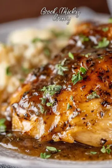 Crockpot Chicken & Gravy