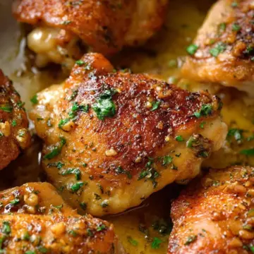 Garlic Chicken Thighs