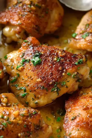 Garlic Chicken Thighs