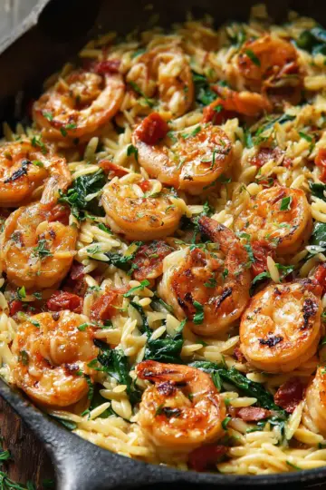 Shrimp Orzo (30-Minute, One-Pan Meal)