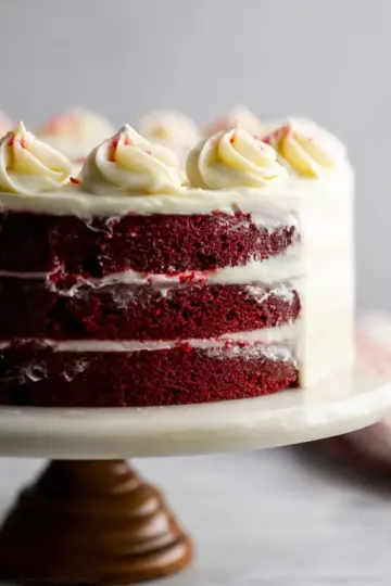 Red Velvet Cake with Cream Cheese Frosting