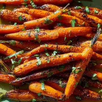 Honey Balsamic Roasted Carrots