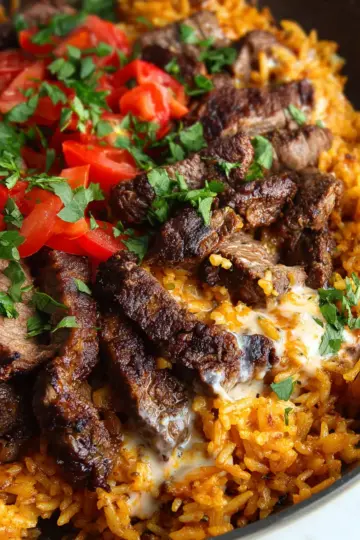 Steak & Queso Rice