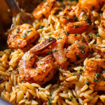 Shrimp Orzo