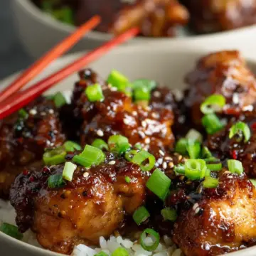 Honey Black Pepper Chicken Thighs