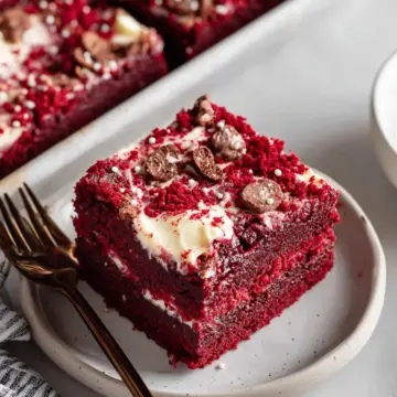 Red Velvet Earthquake Cake