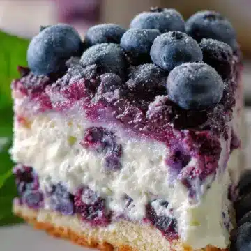 Nova Scotia Blueberry Cream Cake