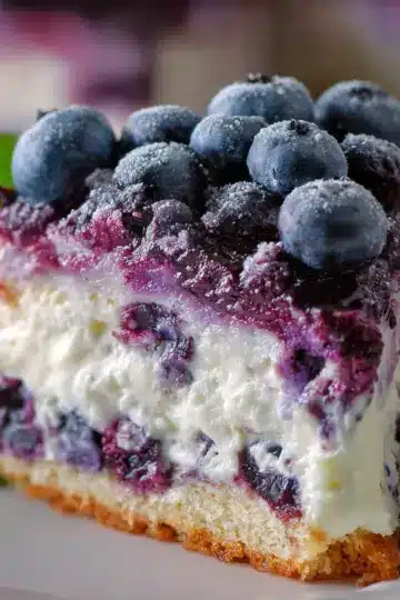 Nova Scotia Blueberry Cream Cake