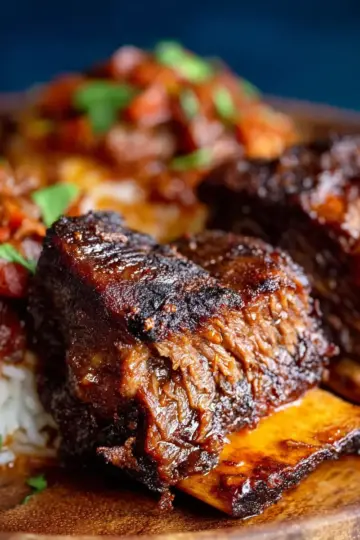 Caramelized Slow Roast Asian Beef Short Rib