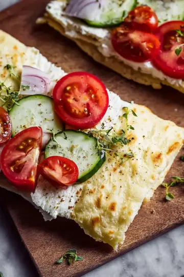 Cottage Cheese Flatbread