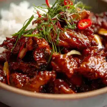 Vietnamese Caramel Ginger Chicken