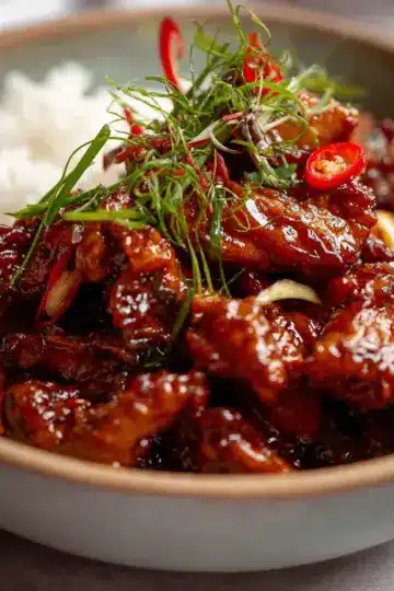 Vietnamese Caramel Ginger Chicken