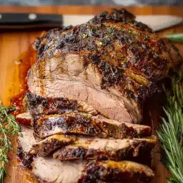 Slow-Roasted Boneless Leg of Lamb