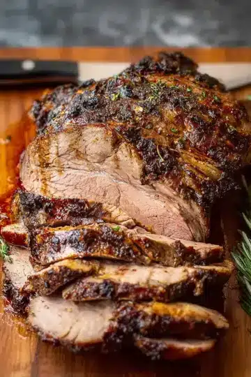 Slow-Roasted Boneless Leg of Lamb