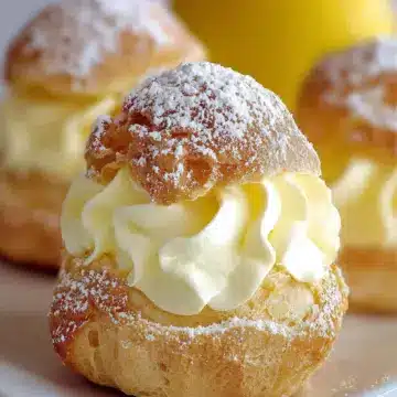 Lemon Cream Puffs