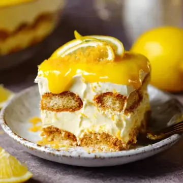 Lemon Tiramisu with Lemon Curd