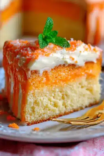 Orange Creamsicle Cake