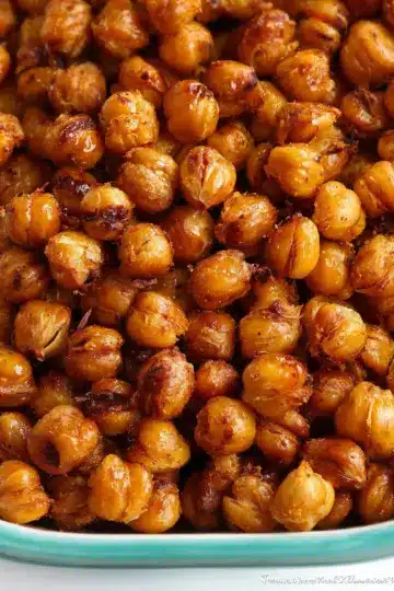 Crispy Crunchy Roasted Chickpeas