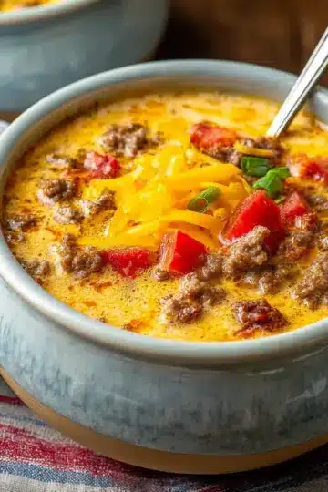 Cheeseburger Soup