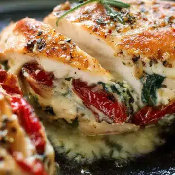 Tuscan Stuffed Chicken