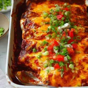 Beef Enchiladas {Easy Cheesy Recipe!}