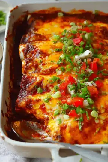 Beef Enchiladas {Easy Cheesy Recipe!}