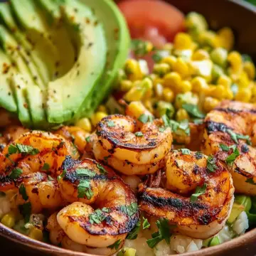 Grilled Shrimp Bowl with Avocado Corn Salsa (Easy, Flavor-Packed Recipe)