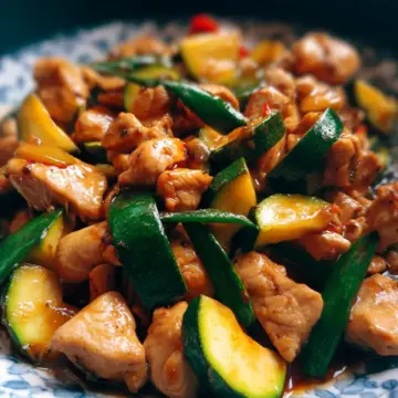Chicken Zucchini Stir Fry