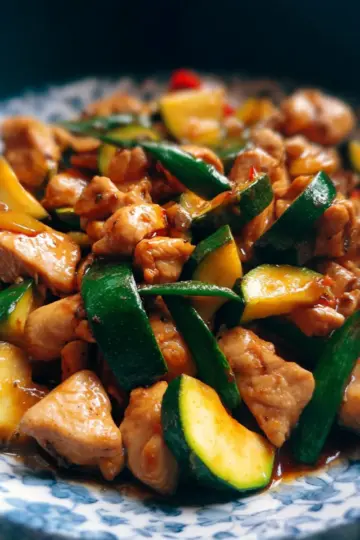 Chicken Zucchini Stir Fry